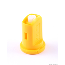 Rozpylacz eżektorowy dwustrumieniowy ceramiczny 6MSC2 02 żółty AGROPLAST, 6MS02C2