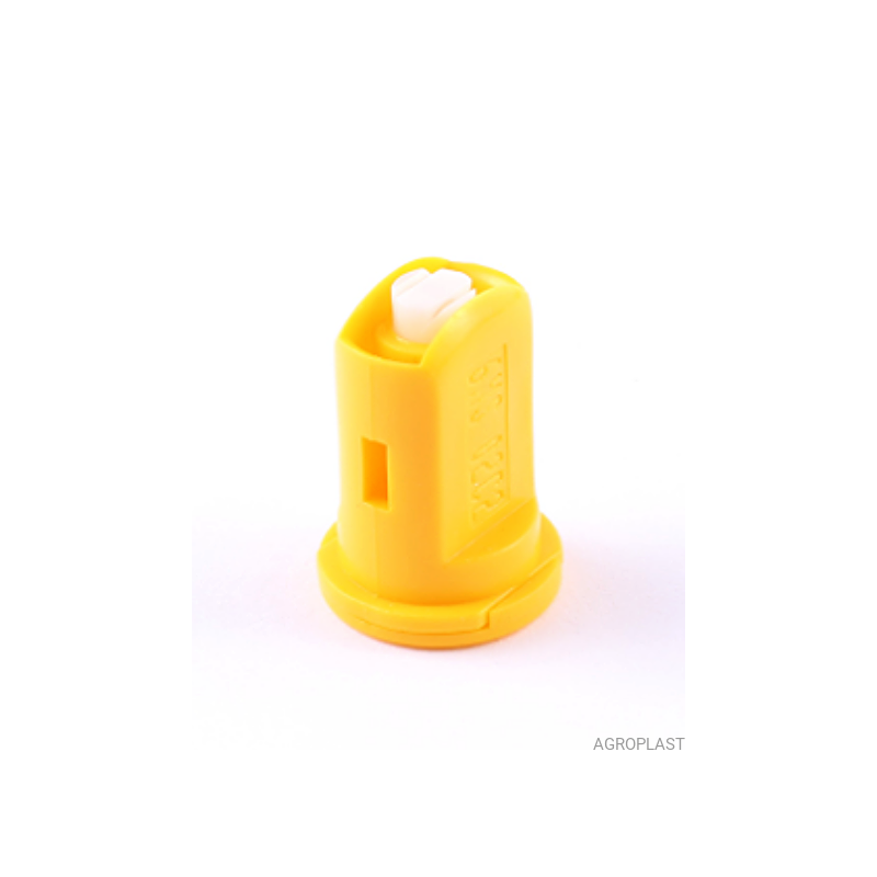 Rozpylacz eżektorowy dwustrumieniowy ceramiczny 6MSC2 02 żółty AGROPLAST, 6MS02C2