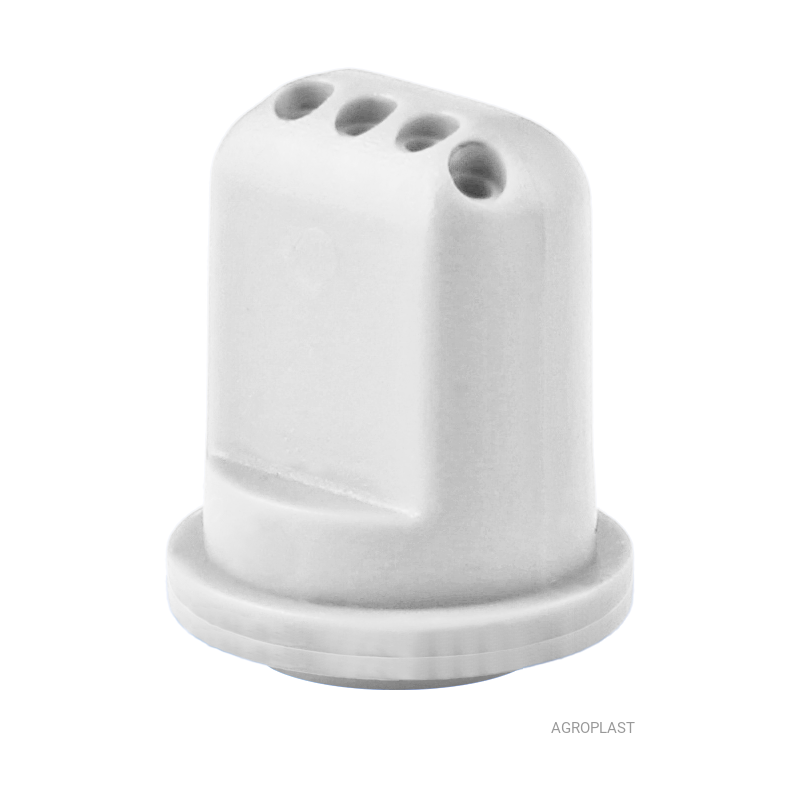 Pionowy rozlewacz RSM 5-otworowy Biały 08 AGROPLAST, P08RSM