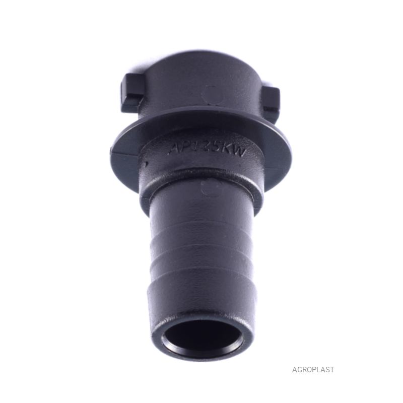 Króciec węża O12,5 AGROPLAST, AP125KW