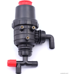Filtr ssawny mały z zaworem odcinającym fi32 AGROPLAST, AP16FSM_32