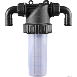 Filtr ciśnieniowy międzysekcyjny duży mesh 90 + kolano fi25 AGROPLAST, AP19FCMD_90_25K