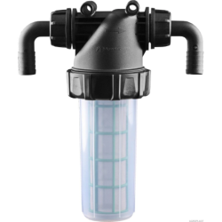 Filtr ciśnieniowy międzysekcyjny duży mesh 100 + kolano fi20 AGROPLAST, AP19FCMD_100_20K