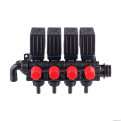 Blok Elektrozaworów HD 4 sekcje AGROPLAST, BE4S