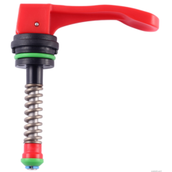 Element zaworowy sekcji (czerwony) AGROPLAST, EZAWCZ