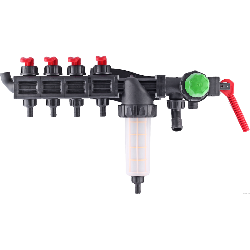 Rozdzielacz sekcyjny HD 4 sekcje AGROPLAST, ROZDZ4