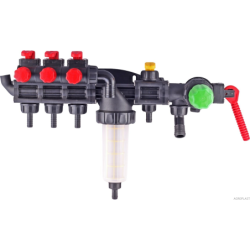 Rozdzielacz sekcyjny HD kompensacyjny 3+1 AGROPLAST, ROZDZ4K