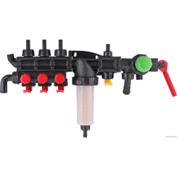 Rozdzielacz sekcyjny HD kompensacyjny 3+1 (góra) AGROPLAST, ROZDZ4KO