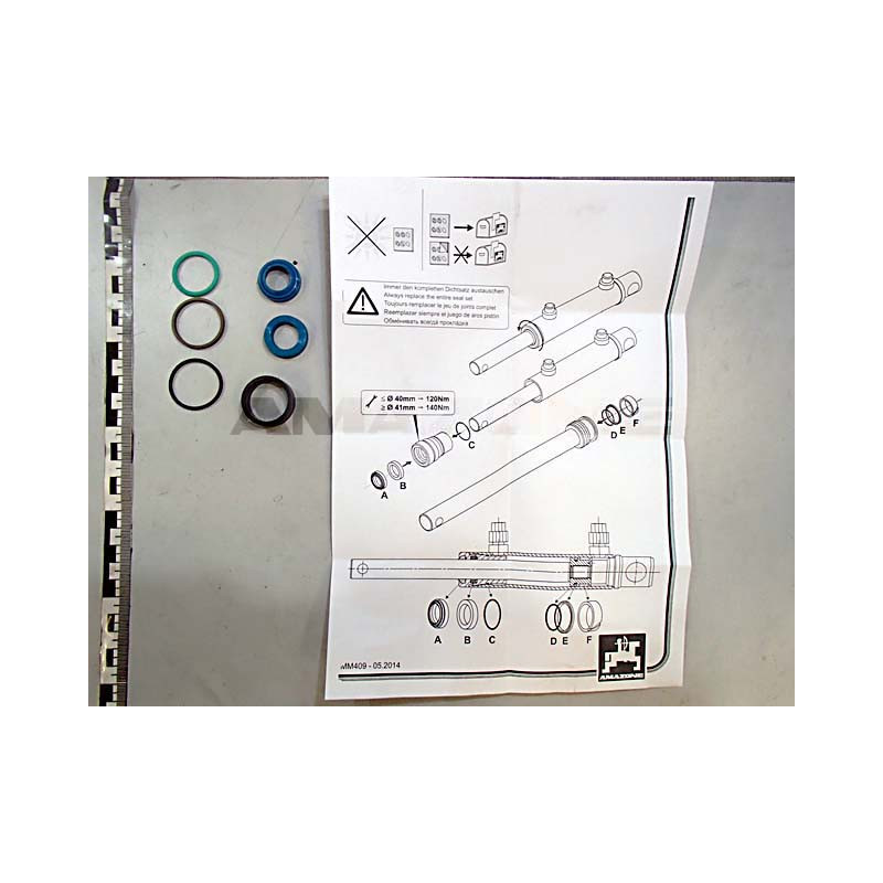 Dichtsatz für Hydraulikzylinder 948183 / 945911 948184, Amazone
