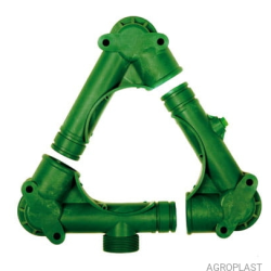 Kolektor ssący P-145 kompletny AGROPLAST, APP145KS