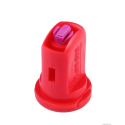 Rozpylacz eżektorowy dwustrumieniowy 6MSP2 04 czerwony AGROPLAST, 6MS04P2