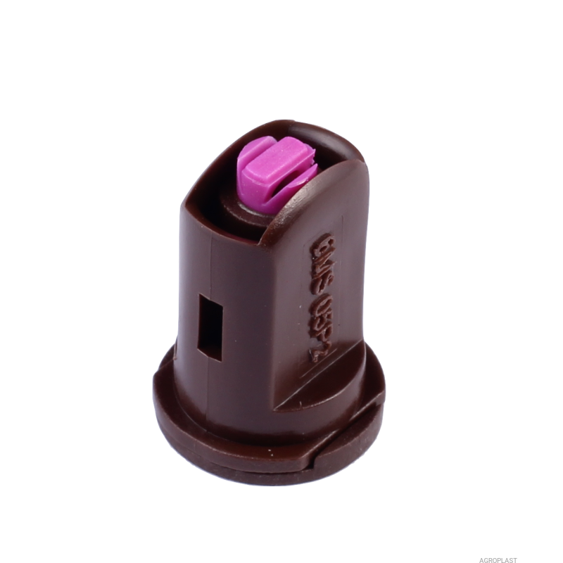 Rozpylacz eżektorowy dwustrumieniowy 6MSP2 05 brązowy AGROPLAST, 6MS05P2