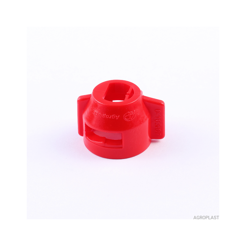Kołpak 0-103/07 (system RAU) Czerwony AGROPLAST, 0-103/07_CZ