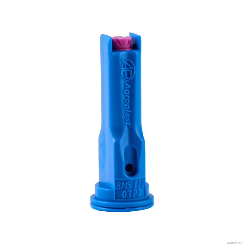 Rozpylacz eżektorowy dwustrumieniowy 8MS110P2 03 niebieski AGROPLAST, 8MS11003P2