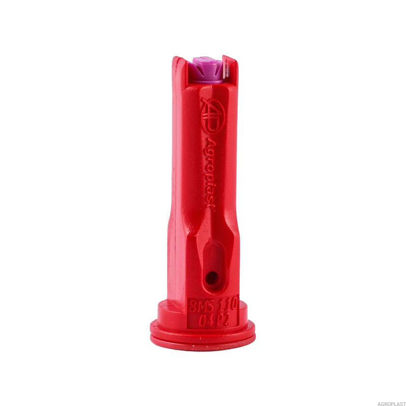 Rozpylacz eżektorowy dwustrumieniowy 8MS110P2 04 czerwony AGROPLAST, 8MS11004P2