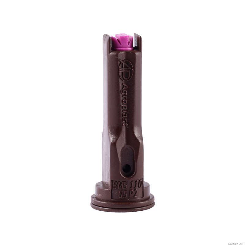 Rozpylacz eżektorowy dwustrumieniowy 8MS110P2 05 brązowy AGROPLAST, 8MS11005P2