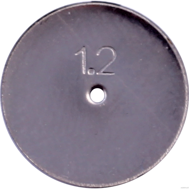 Edelstahlblende für RSM 0.8, AP12.6_08, Agroplast