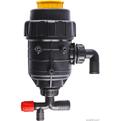 Filtr ssawny z zaworem odcinającym fi50 AGROPLAST, AP14FSD_50