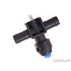 Króciec S1 przelotowy kompletny AGROPLAST, AP13S1.61