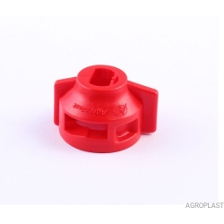 Kołpak 0-103/08(system ARAG) Czerwony AGROPLAST, 0-103/08_CZ