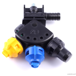 Głowica wahadłowa końcowa z RSM (System Arag) AGROPLAST, 0-100/GW08/KRSM