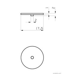2Membrana GW08 PRO VERDESIL AGROPLAST