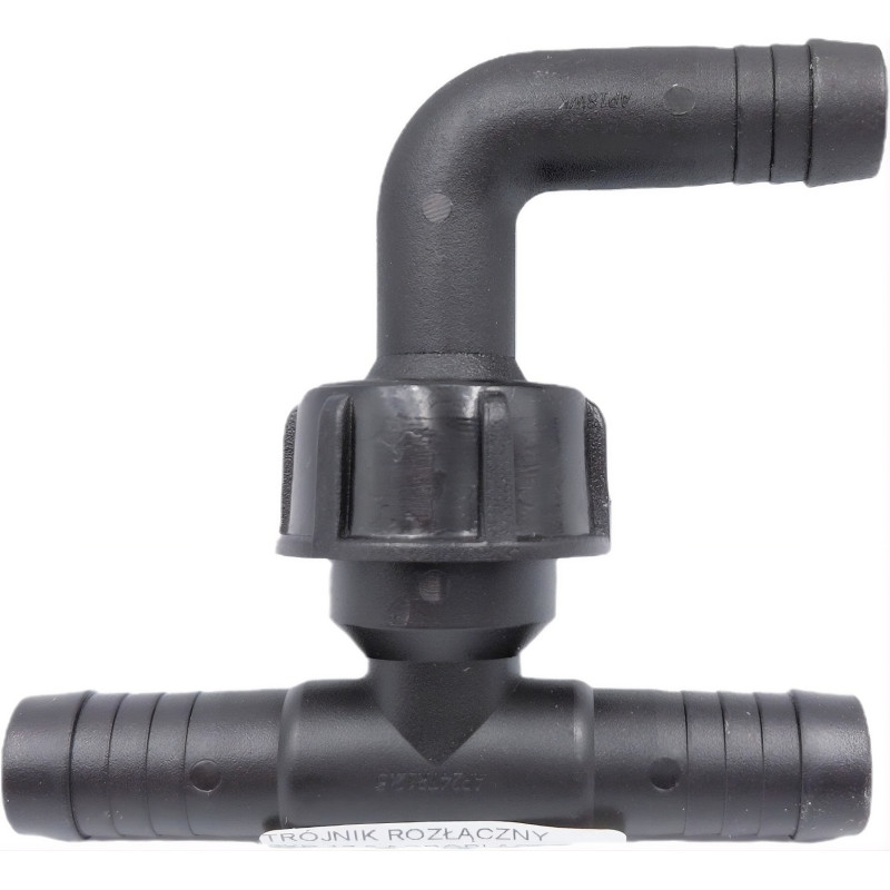 Trójnik z kolankiem D.13mm Agroplast, AP24TR12.5