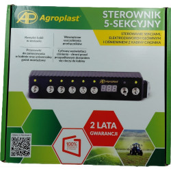 2Panel sterujący 5-sekcji wody Agroplast