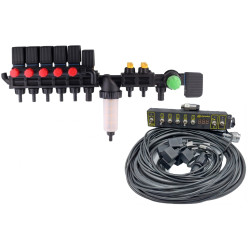 Zestaw panel 5 sekcji + rozdzielacz Agroplast, 222602