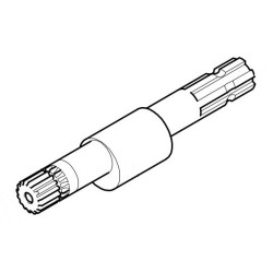 2Wałek pompy AR 500 BP Twin Annovi Reverberi
