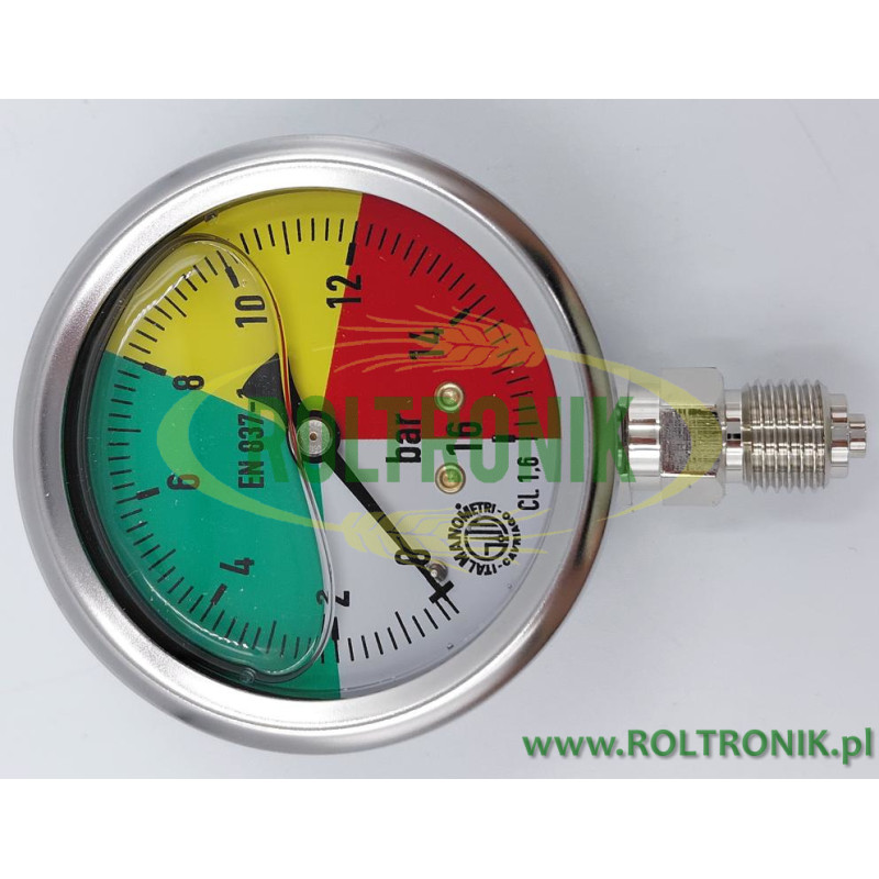 Manometr M63 skala 0-16 bar 1/4"M, M635RL016.603