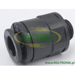 Końcówka prosta żeńska 8mm gwint 1/8"M John Guest, PM010811E