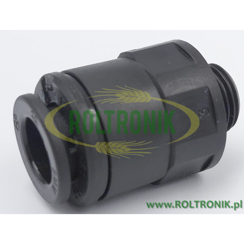Końcówka prosta żeńska 8mm gwint 1/8"M John Guest, PM010811E