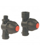 Nozzle holder for threaded mounting 