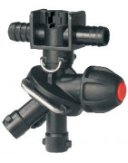 Nozzle holder for hose mounting