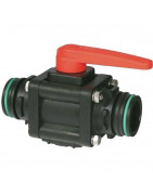 2-Way Ball Valves with Fork Connection, Series 453