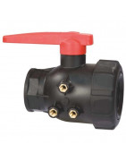 2-way ball valves with threaded connection, series 455