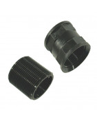 Threaded couplings, threaded barrel nipples