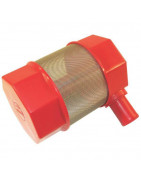 Suction baskets, floating filters