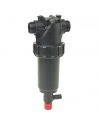 Pressure filters with threaded connections