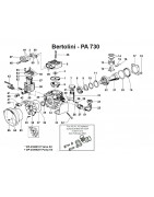 Parts for Bertolini PA730