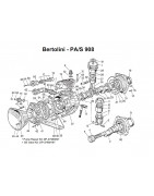 Parts for Bertolini PAS908